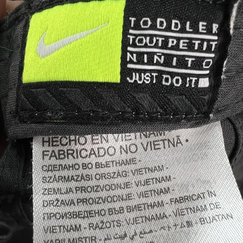 Nike Toddler Just Do it Swoosh Logo Embroidered Adjustable Hat Baseball Cap